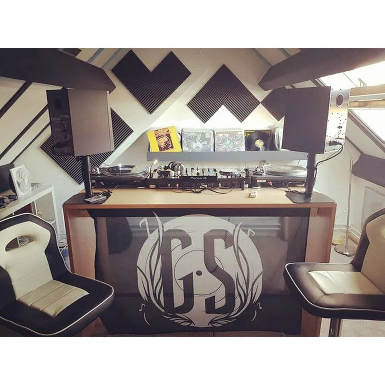 Wedge Schuim - 2,5cm dun - 30x30cm